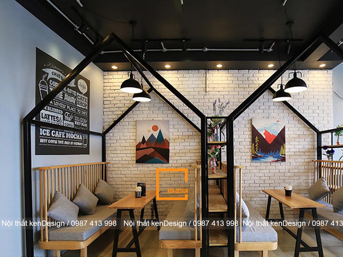 thiết kế quán cafe tại Thái Nguyên 